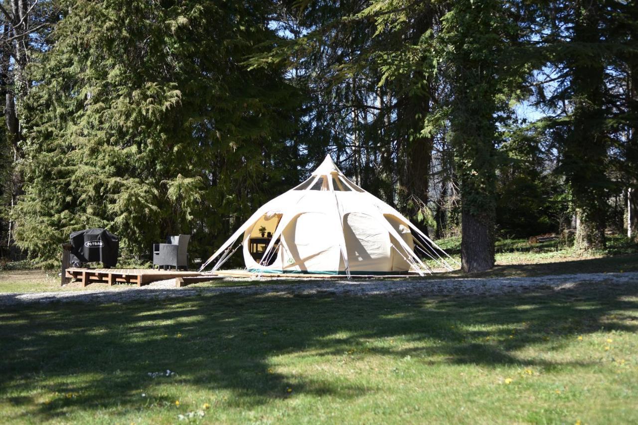 Saint-Pierre-d'Argencon Glamping At Camping La Source מראה חיצוני תמונה